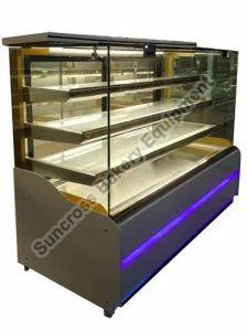 Bakery & Pastry Refrigerator Glass & Stainless Steel 200 cm - Alnasser  Factories Restaurant Equipment Co.