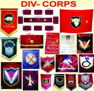 ass army embroidered corps cdr residential flag