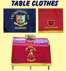 embroidery table cloth