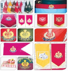 HAND EMBROIDERED ZARI FLAGS