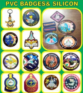 silicone pvc badges