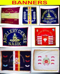 T - FLAG EMBROIDERY BANNER BSF