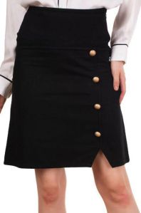 Ladies Black Mini Skirt