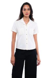Ladies Basic White Shirt