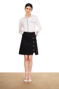Ladies Black Mini Skirt