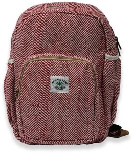 Blue Hemp Backpack