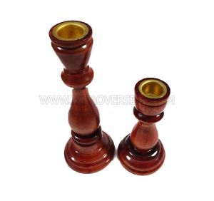 Wooden Candle Holder
