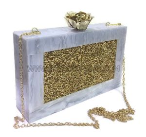 Resin Clutch Bag