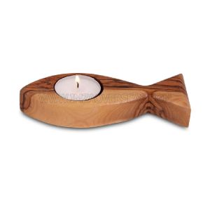Wooden Candle Holder
