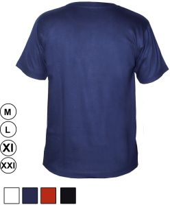 Plain Blue Cotton T Shirt