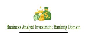 Business Analyst Investment Domain Online Training From Hyderabad India