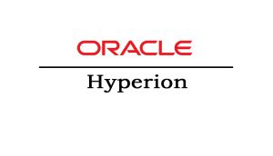 Oracle Hyperion Online Coaching Classes In India, Hyderabad