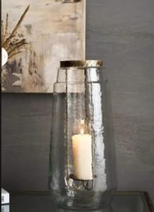 Fancy Glass Candle Holder