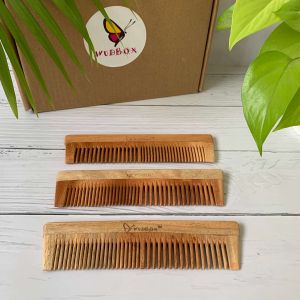 Eco Friendly Neem Wood Full Size Comb