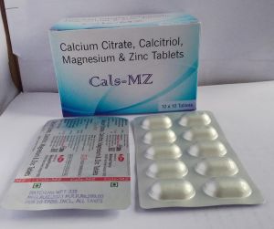 Calcium Citrate, Calcitriol, Magnesium & Zinc Tablets