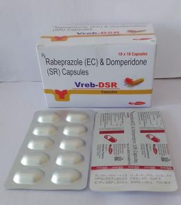 rabeprazole domperidone sustained release capsule