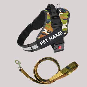 Customized Dog Harness + Leash