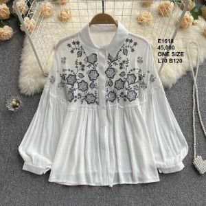 women embroidery rayon tops