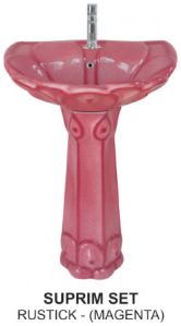 Suprim Pedestal Basin Set
