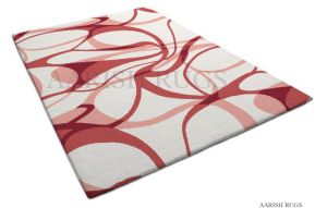 check modern abstract pattern 100% handmade high quality woolen rug