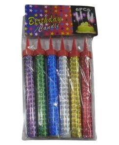Cylindrical Birthday Candles