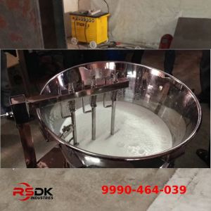 Gear Box Driven Khoya Making Machine