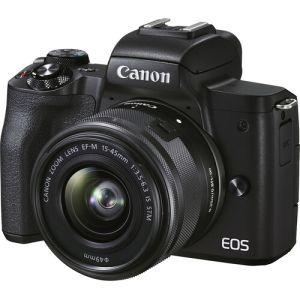 Canon EOS M50 Mark II Mirrorless Camera with 15-45mm Lens