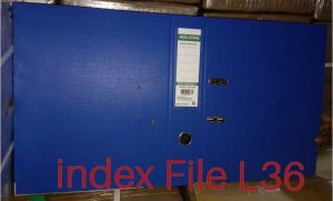 L36 Index File Folder