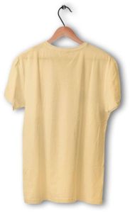 Mens Beige Cotton Oversized T-Shirt