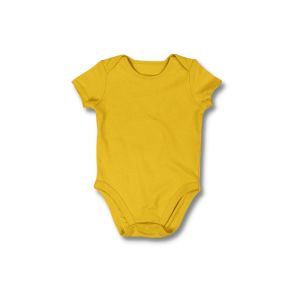 Yellow Cotton Kids Rompers