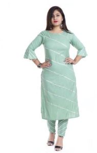 Ladies Plain Cotton Suit