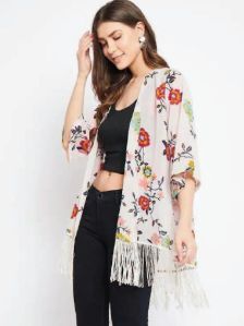 Ladies Printed Shrug