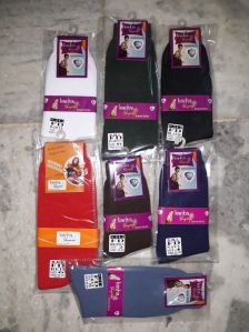 Cotton Plain School Uniform Socks