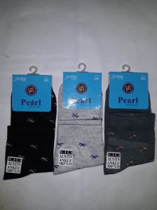 Pearl Mens Ankle Socks