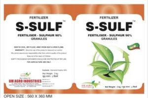 S-Sulf Sulphur 90% Granules Fertilizer