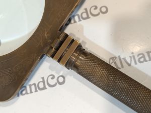 Antique Brass Magnifying Glass