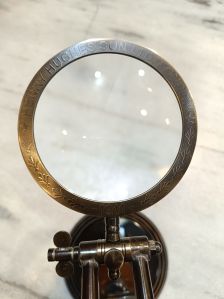 Antique Brass Adjustable Magnifying Glass
