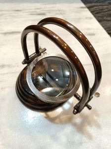 Antique Brass Adjustable Magnifying Glass
