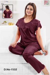Satin Night Suit