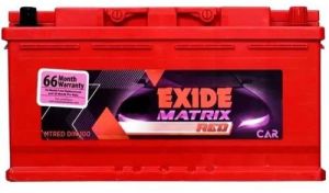 Exide Matrix Din 100Ah Car Battery