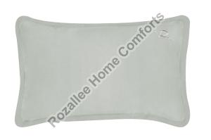 Silver Silk pillow cover