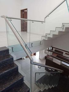 Stainless Steel Glass Hand Railing