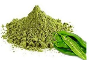 Dehydrated Green Chilli Powder