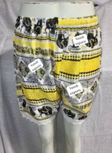 Women Printed Short