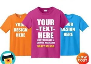 Customized T Shirt Printing Service