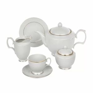 JP Flora Steel Line Tea Set