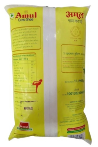 1 Litre Amul Cow Ghee Pouch