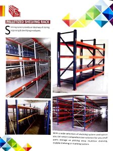 Heavy Material Storage Pallet Racking System