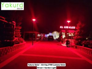 airring 2700 lumens rgb series solar led light