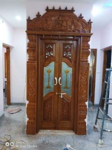 teak doors